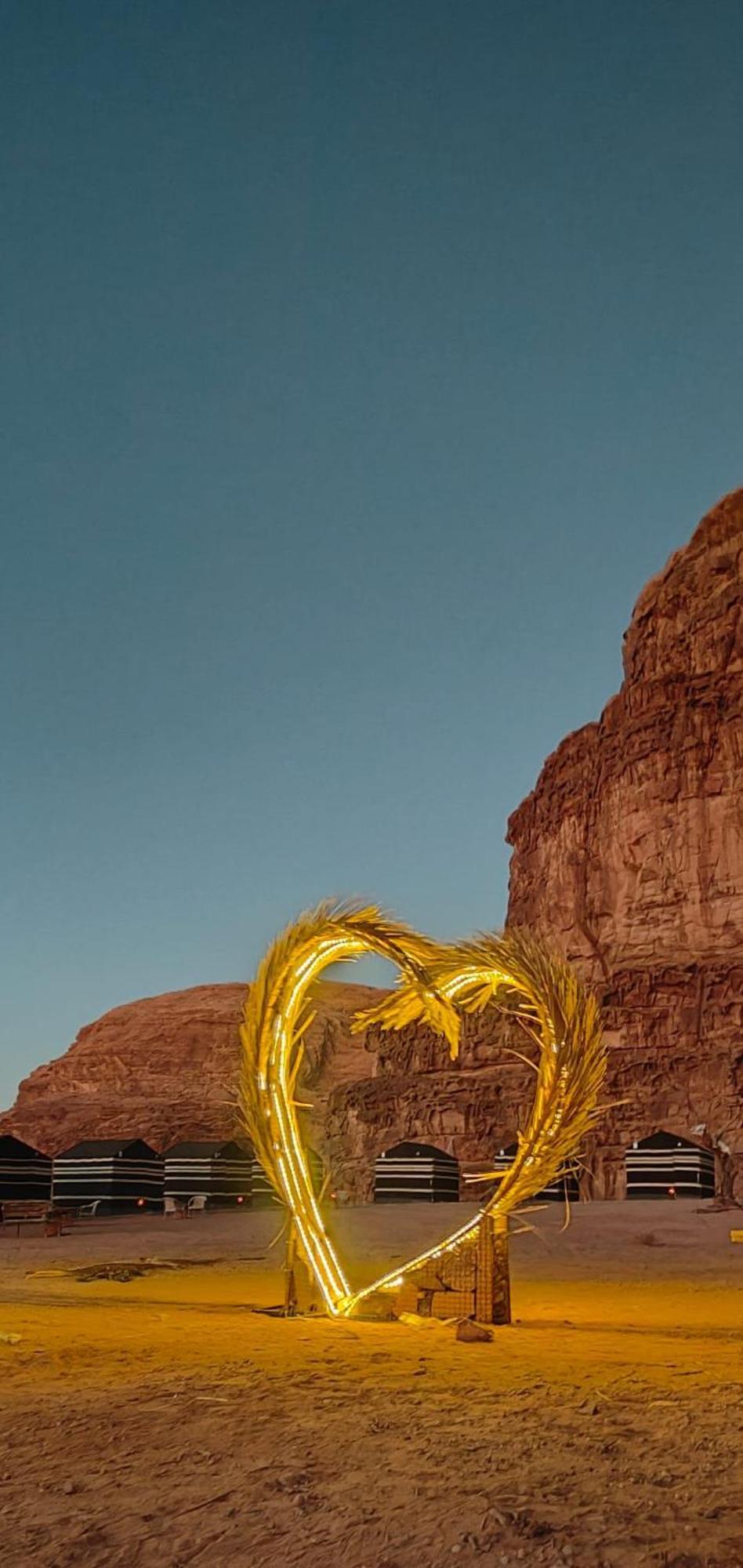 Wadi Rum Desert Heart Camp Exteriér fotografie